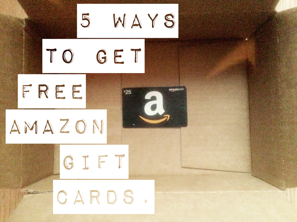 free amazon gift cards